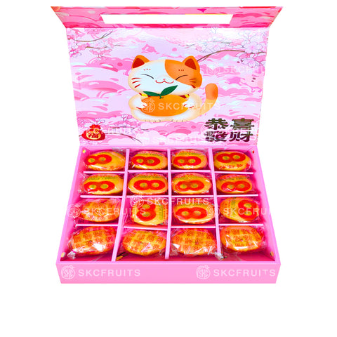 Sakura Fortune Cat China Ponkan 樱花招财猫 - 15pcs