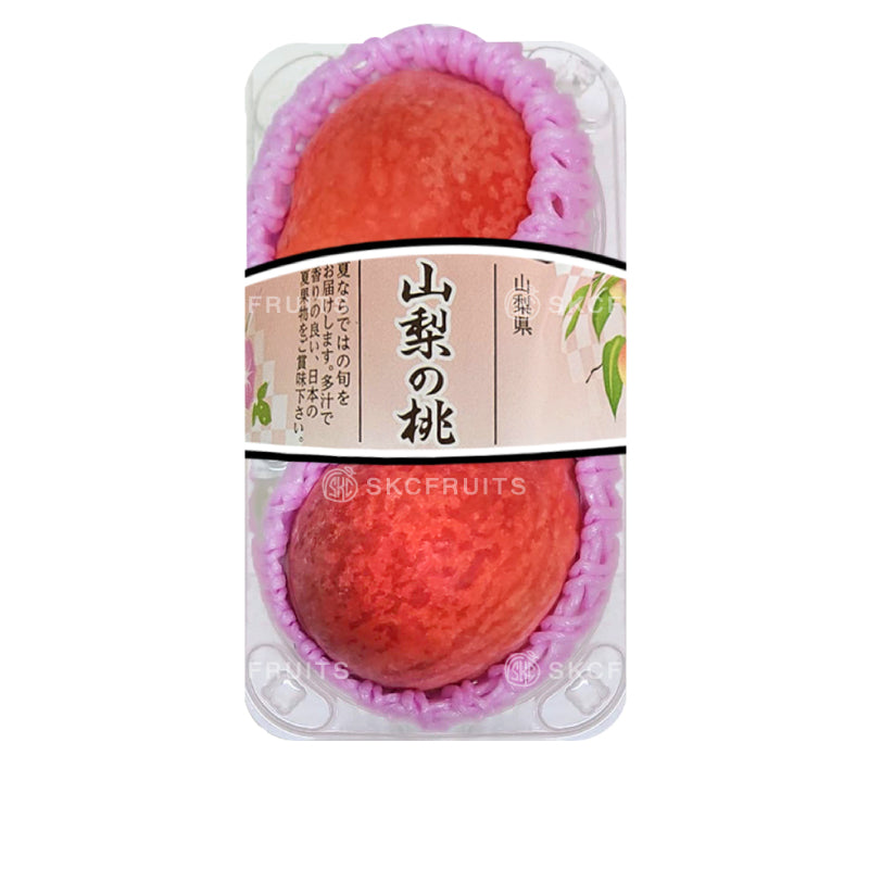 Japanese Peach Harvested in China