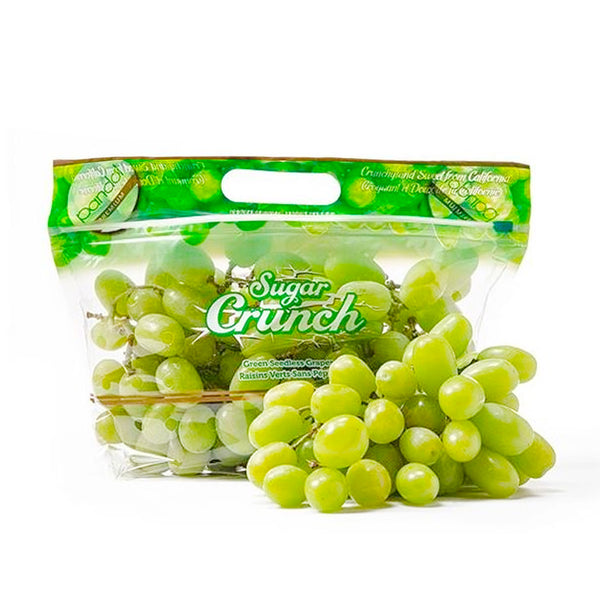 Sugar Crunch Green Seedless Grapes 1kg Skcfruits Sg Delivery